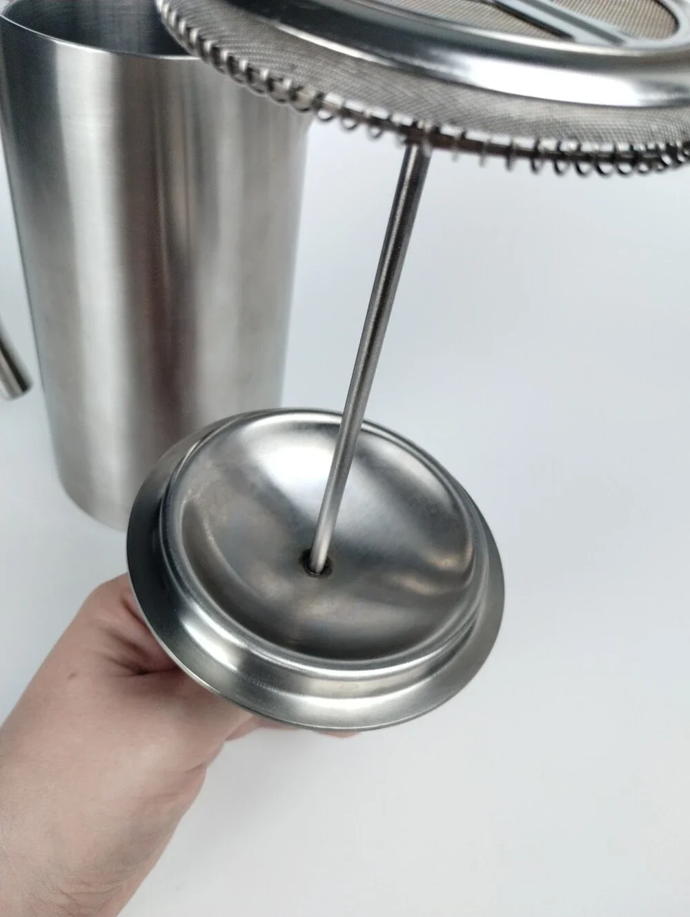 Frieling Double-Walled Stainless-Steel 36 oz French Press Coffee Maker 0144